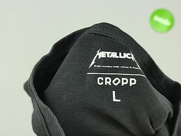 primark metallica: Cropp, Top damski, rozmiar L — 4