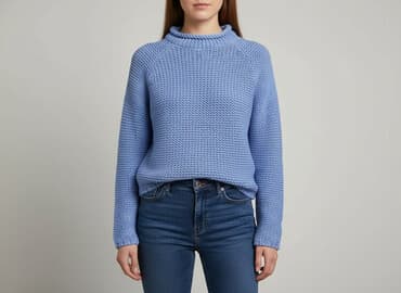 sweter z akrylu czy jest dobry: Sweter damski, rozmiar M — 7