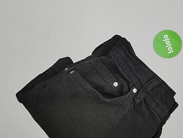 regular fit jeans: Bershka, Szorty damskie, rozmiar S — 6