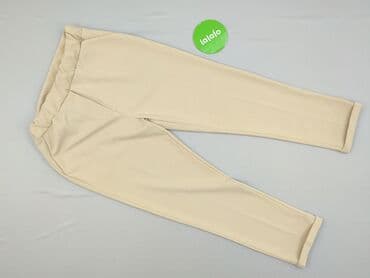 Women: Material trousers for women, size S (EU 36) — 2