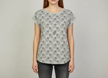 bluzka hawajska damska: T-shirt damski, rozmiar L — 6