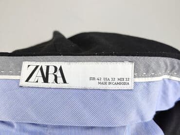 czerwone spodnie z wysokim stanem zara: Zara, Spodnie dla mężczyzn, rozmiar XL — 5