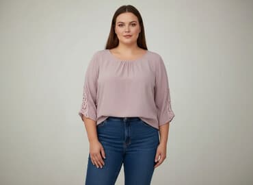bluzki na wesele plus size: Women's blouse, size 6XL — 1