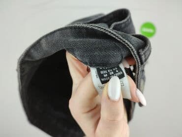 spodnie jeansowe z rozszerzanymi nogawkami: Jeansy damskie, M — 4