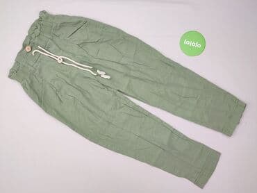 tanie spodnie z lumpeksu: Bershka, Spodnie materiałowe damskie, S — 2