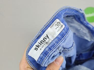 balanciaga klapki: Skinny, Jeansy damskie, M — 4