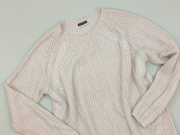 sweter w chmurki reserved: Sweter damski, rozmiar L — 1