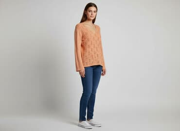 poliamid w swetrze: Sweter damski, rozmiar L — 6