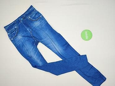 botki zamsz: Legginsy Eleganckie damskie, rozmiar S — 2