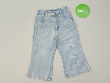 sukienka z kołnierzykiem zara: Spodnie jeansowe, Baby club, 12-18 miesięcy, stan - Bardzo dobry — 2