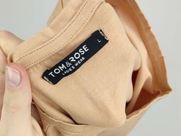 koszulka pod marynarkę damska: Tom Rose, T-shirt damski, rozmiar L — 4