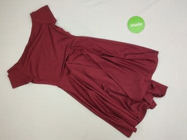 sukienki wieczorowe długie bordowe: Sukienka damska, rozmiar S — 3