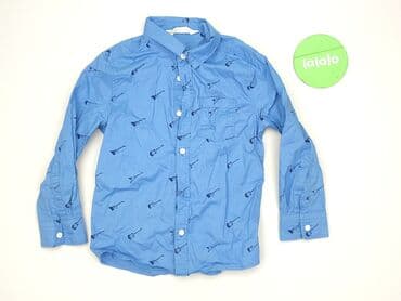 sukienka biala koronkowa: Shirt 4-5 years, condition - Very good, pattern - Print, color - Blue — 2