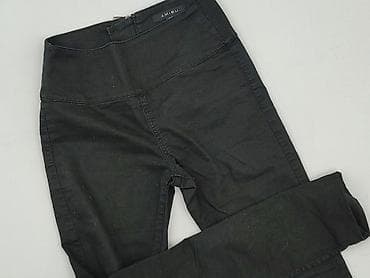 spodnie amisu czarne: Amisu, Spodnie materiałowe damskie, rozmiar M — 1