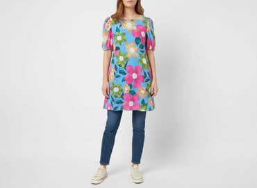 sukienki rozkloszowane midi na wesele: Sukienka damska, rozmiar M — 5