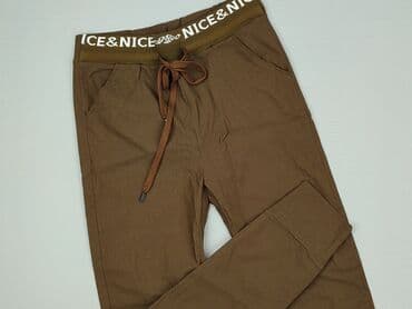 spodnie dresowe ze sciągaczami: IDEAL, Spodnie dresowe damskie, S — 1