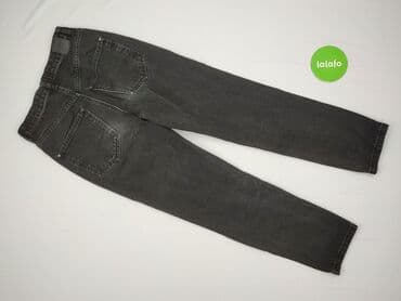 dżinsy z wysokim stanem czarne: Jeansy damskie, XS — 3