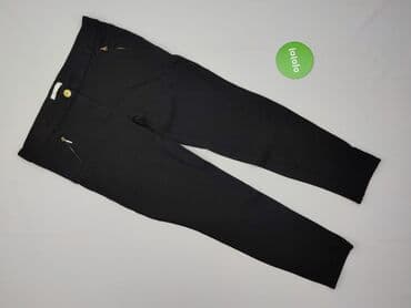 spodnie czarne materiałowe damskie: Promod, Spodnie materiałowe damskie, rozmiar XL — 2