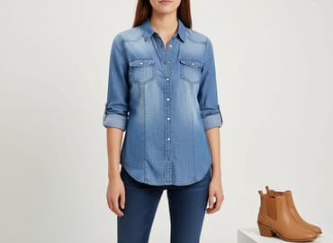 koszula damska wrangler: Clockhouse, Koszula damska, rozmiar L — 1