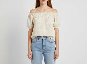 bluzka z tiulem zara: Zara, Bluzka damska, rozmiar M — 1