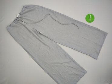 wide leg: Spodnie materiałowe damskie, rozmiar S — 2