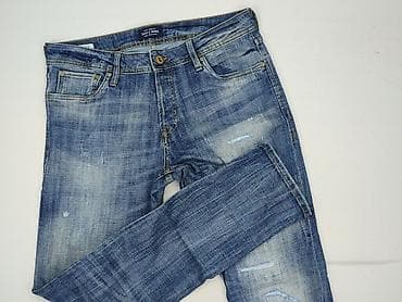 Jeansy: Jack & Jones, Jeansy dla mężczyzn, rozmiar L — 1