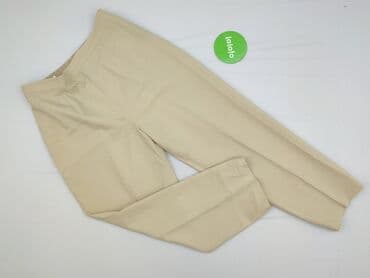 Women: Material trousers for women, size M (EU 38) — 2
