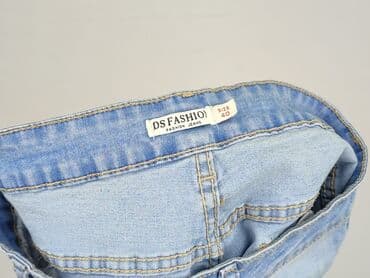 szerokie krótkie spodenki jeansowe: Shorts for women, size L — 5