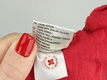 czarne bawełniane bluzki z długim rękawem: Hampton Republic, Bluzka damska, rozmiar M — 5