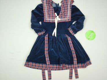 czerwona sukienka c a: Dress, 8 years, 122-128 cm, condition - Very good — 2