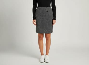 czarne spódnice w kratę: Orsay, Spódnica damska, rozmiar S — 5