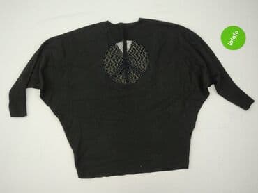 bluzki nietoperz plus size: Sweter damski, rozmiar One size — 3
