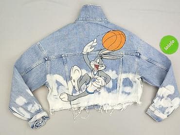 pull and bear kurtka bomber: Bershka, Kurtka jeansowa damska, rozmiar XS — 3