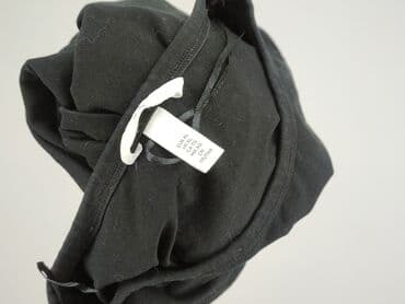 czarne t shirty w serek damskie: H&M, T-shirt damski, rozmiar XL — 4