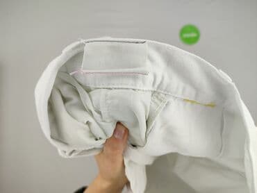 c a spodnie damskie z wysokim stanem: Spodnie materiałowe damskie, rozmiar S — 5