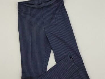 legginsy granatowe damskie: H&M, Legginsy Eleganckie damskie, rozmiar S — 1