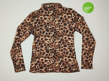 monki sweter: Leopard, Golf damski, rozmiar S — 3