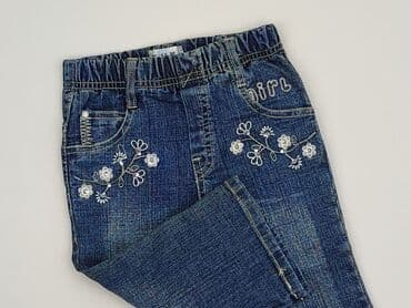 spodnie plus size: Spodnie jeansowe, 6-9 miesięcy, stan - Idealny — 1