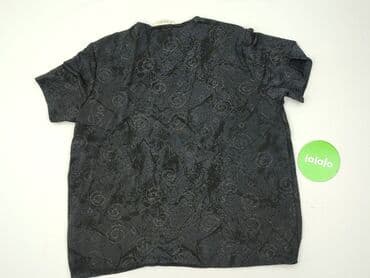 bluzka z dlugim rekawem czarna: T-shirt damski, rozmiar M — 3