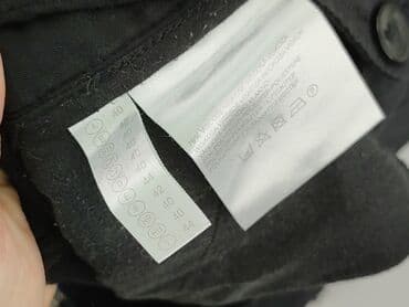 srebrne legginsy: Yessica, Spodnie materiałowe damskie, M — 5