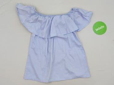 błękitna sukienka wieczorowa: Bluzka damska, rozmiar S — 3