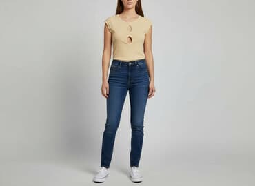 koszulki bez rękawów damskie marella: T-shirt damski, rozmiar S — 6