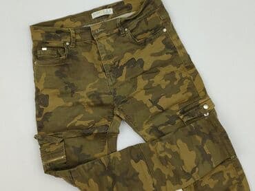 Bershka, Spodnie cargo damskie, rozmiar S