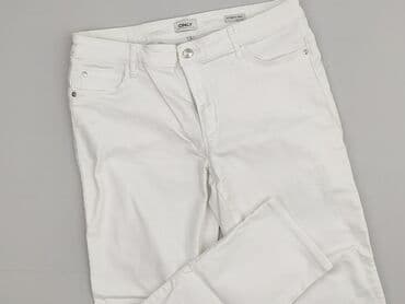 biale szerokie jeansy: Only Jeans, Jeansy damskie, rozmiar XL — 1
