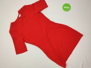 czerwona sukienka c a: H&M, Sukienka damska, rozmiar M — 2