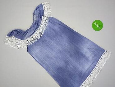 chabrowa bluzki: Denim, Sukienka damska, rozmiar S — 2