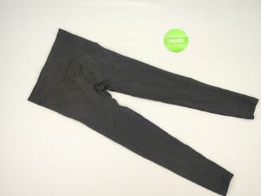 czarne t shirty basic: Legginsy Sportowe damskie, rozmiar M — 2