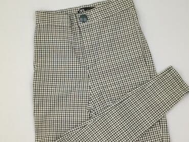 stradivarius wyprzedaż spodnie: Zara, Spodnie materiałowe damskie, S — 1