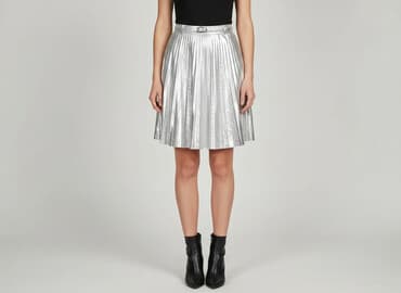 spódnice plisowane srebrne: Desires, Women`s skirt, size S — 1