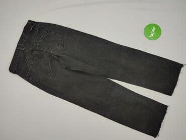 stradivarius skórzane spodnie: Jeansy damskie, rozmiar XS — 3